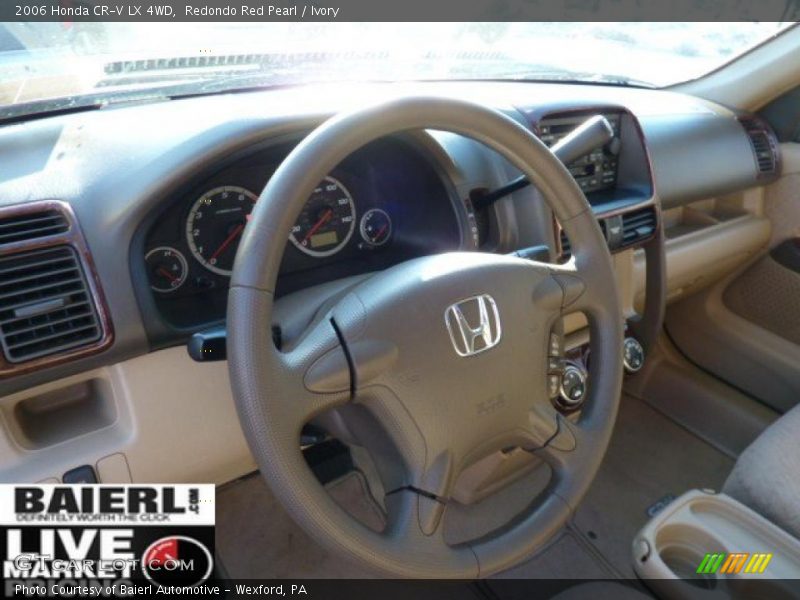Redondo Red Pearl / Ivory 2006 Honda CR-V LX 4WD