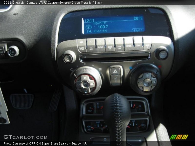 Synergy Green Metallic / Black 2011 Chevrolet Camaro LT/RS Coupe