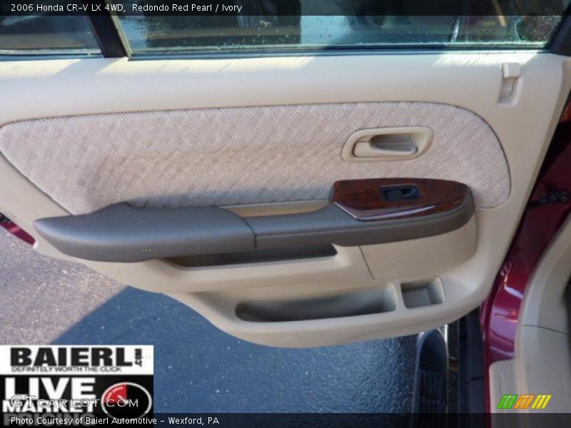 Redondo Red Pearl / Ivory 2006 Honda CR-V LX 4WD
