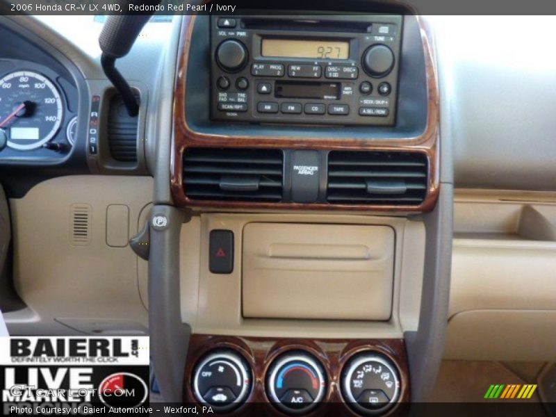 Redondo Red Pearl / Ivory 2006 Honda CR-V LX 4WD