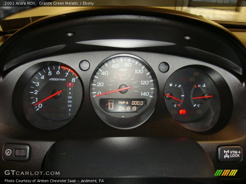  2001 MDX   Gauges