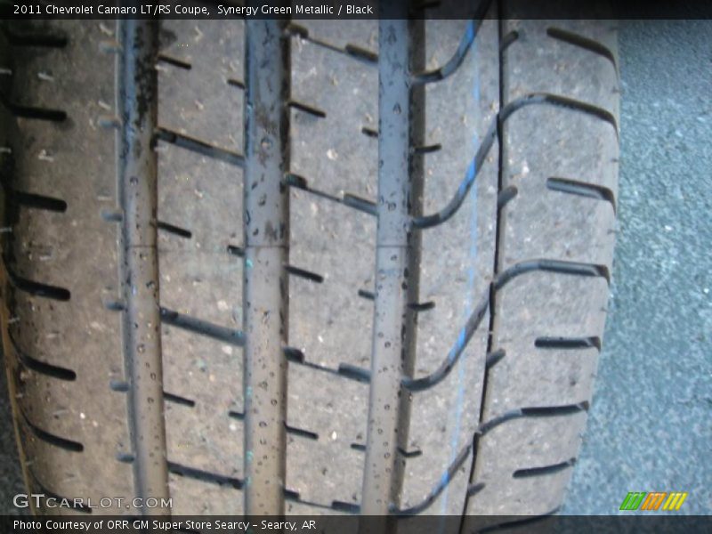 Synergy Green Metallic / Black 2011 Chevrolet Camaro LT/RS Coupe