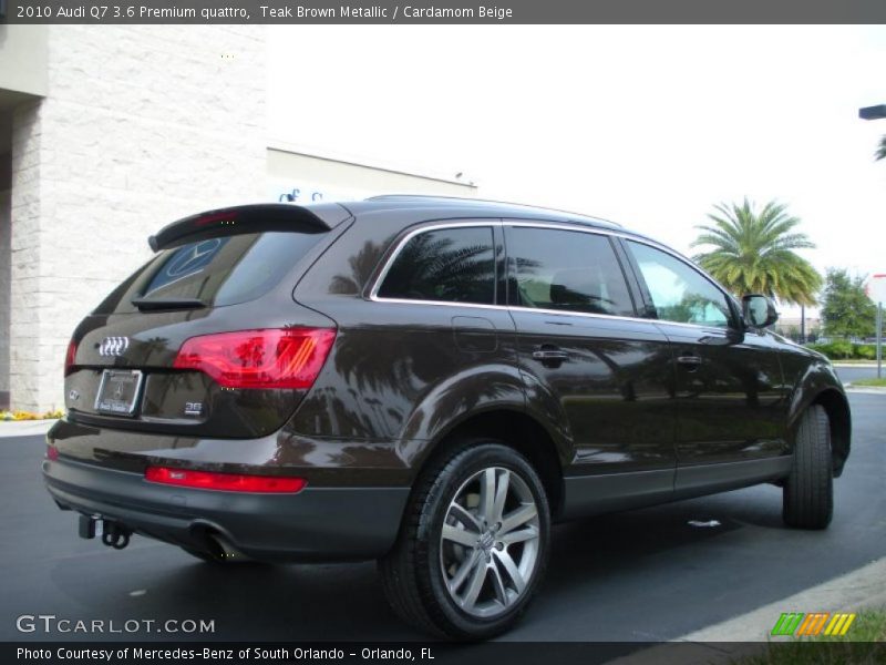  2010 Q7 3.6 Premium quattro Teak Brown Metallic