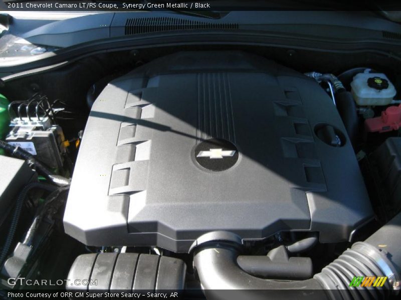 Synergy Green Metallic / Black 2011 Chevrolet Camaro LT/RS Coupe