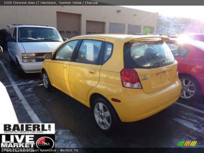 Summer Yellow / Charcoal 2006 Chevrolet Aveo LT Hatchback