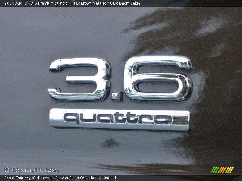  2010 Q7 3.6 Premium quattro Logo