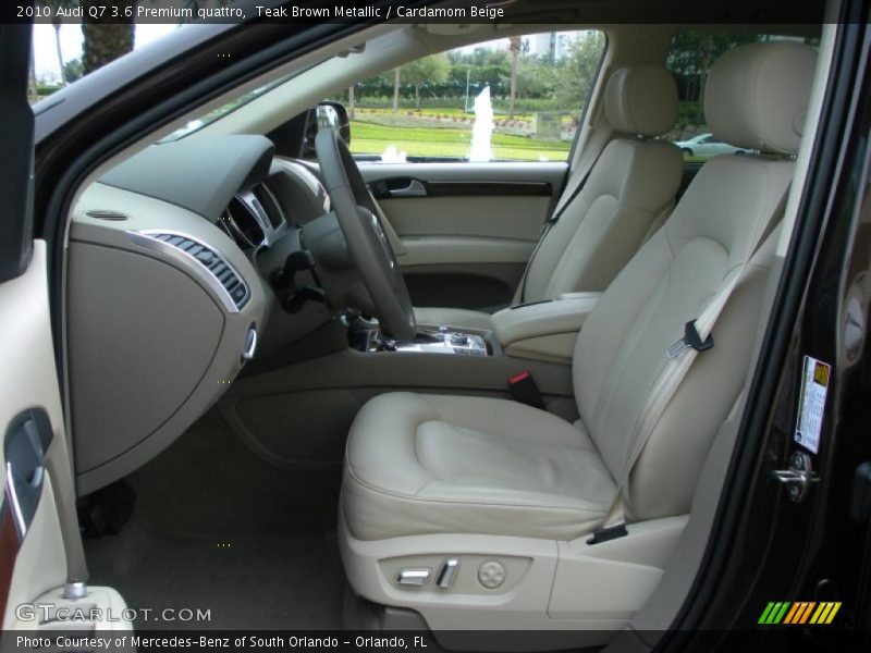  2010 Q7 3.6 Premium quattro Cardamom Beige Interior