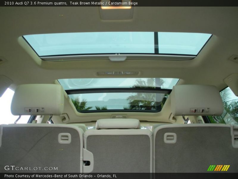 Sunroof of 2010 Q7 3.6 Premium quattro