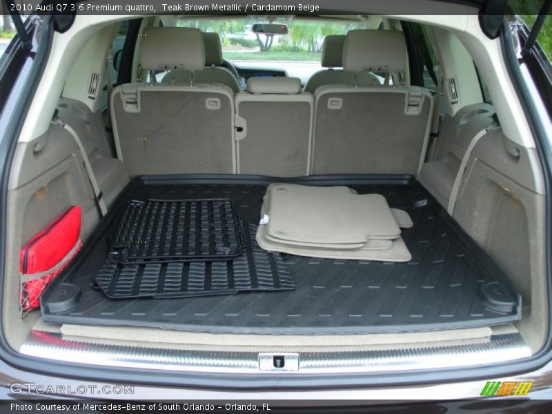  2010 Q7 3.6 Premium quattro Trunk