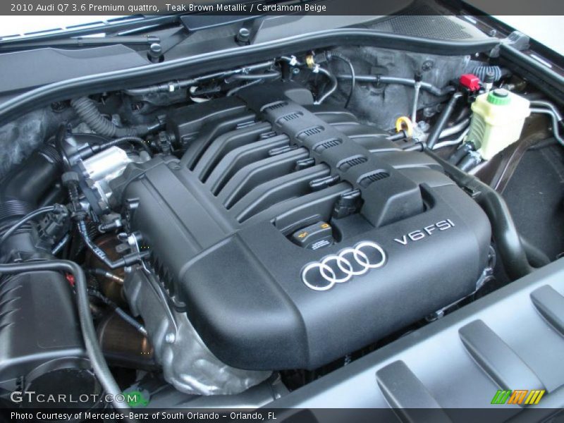  2010 Q7 3.6 Premium quattro Engine - 3.6 Liter FSI DOHC 24-Valve VVT V6