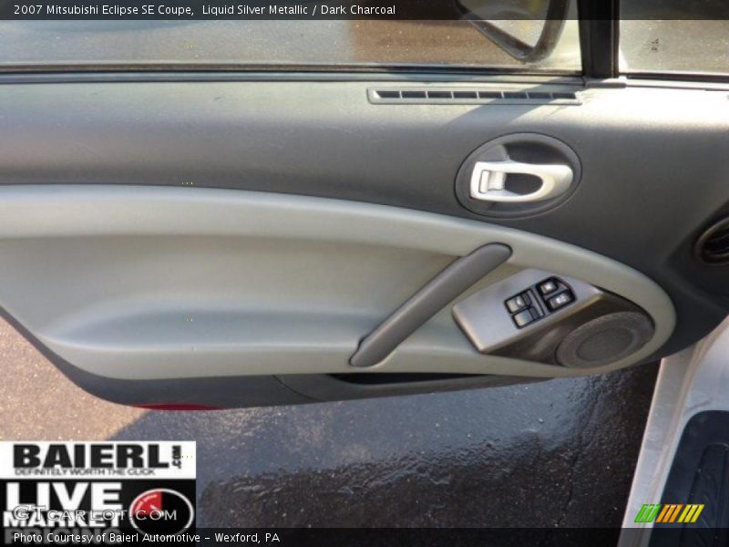 Liquid Silver Metallic / Dark Charcoal 2007 Mitsubishi Eclipse SE Coupe