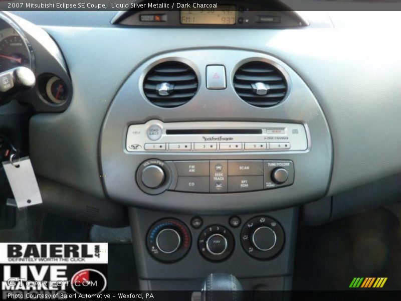 Liquid Silver Metallic / Dark Charcoal 2007 Mitsubishi Eclipse SE Coupe