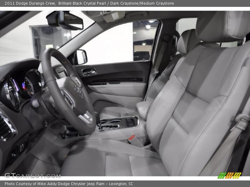  2011 Durango Crew Dark Graystone/Medium Graystone Interior