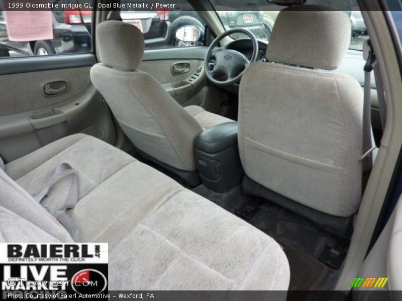 Opal Blue Metallic / Pewter 1999 Oldsmobile Intrigue GL