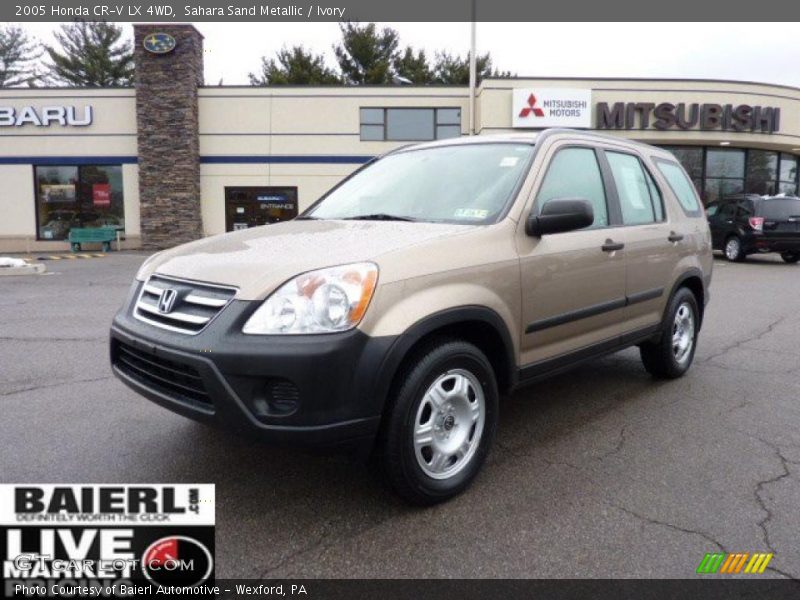 Sahara Sand Metallic / Ivory 2005 Honda CR-V LX 4WD