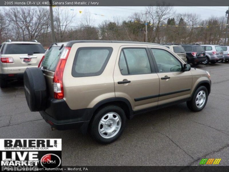 Sahara Sand Metallic / Ivory 2005 Honda CR-V LX 4WD