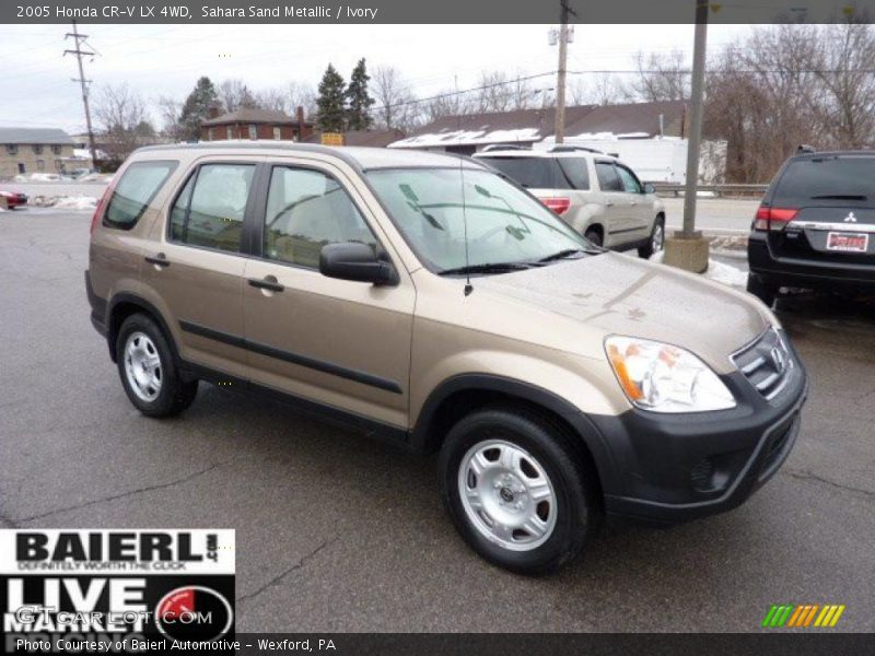 Sahara Sand Metallic / Ivory 2005 Honda CR-V LX 4WD