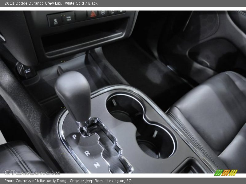 White Gold / Black 2011 Dodge Durango Crew Lux