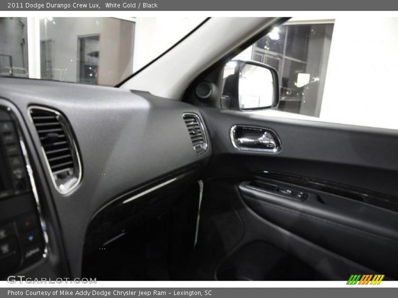 White Gold / Black 2011 Dodge Durango Crew Lux