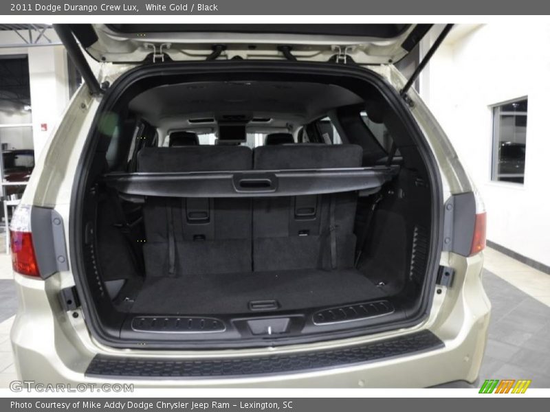 White Gold / Black 2011 Dodge Durango Crew Lux