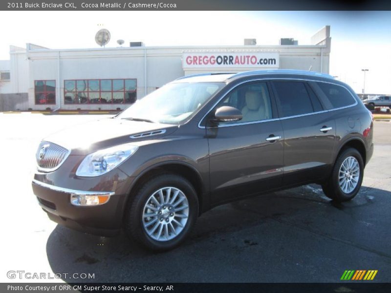 Cocoa Metallic / Cashmere/Cocoa 2011 Buick Enclave CXL