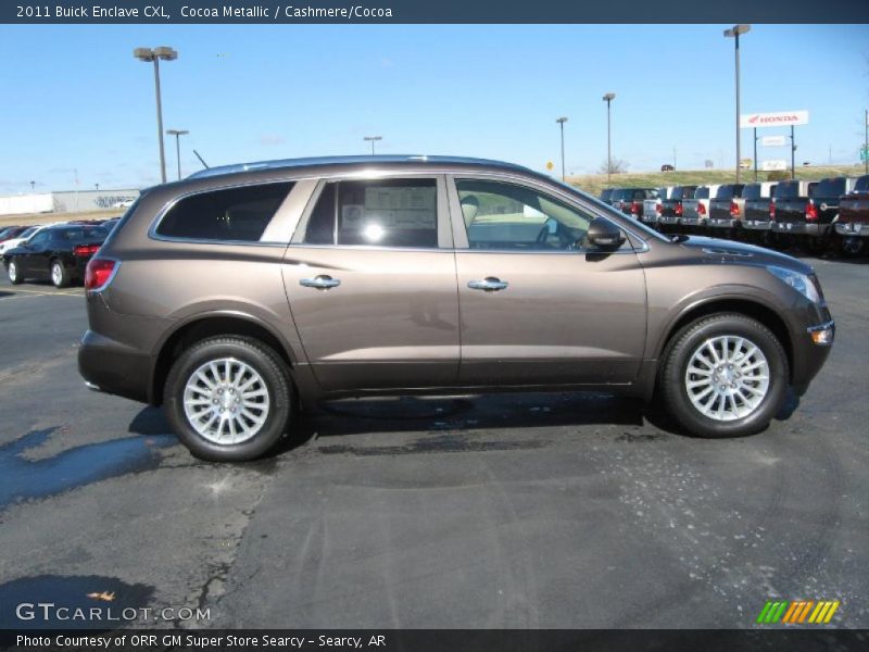 Cocoa Metallic / Cashmere/Cocoa 2011 Buick Enclave CXL
