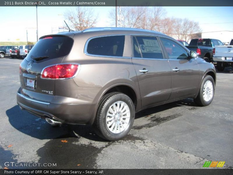 Cocoa Metallic / Cashmere/Cocoa 2011 Buick Enclave CXL