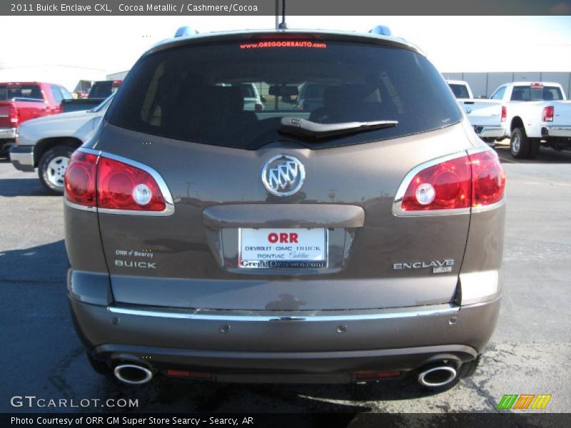 Cocoa Metallic / Cashmere/Cocoa 2011 Buick Enclave CXL