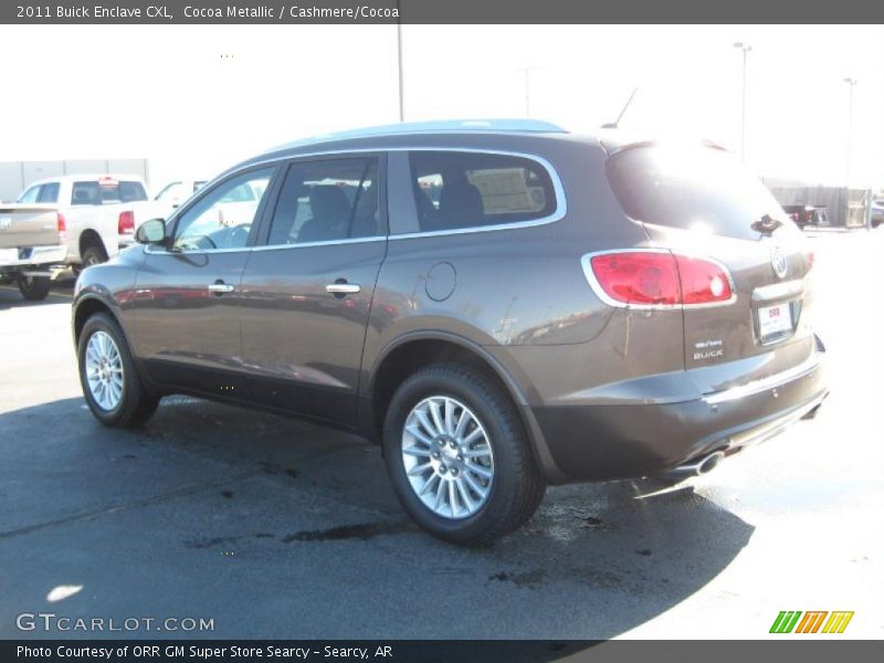 Cocoa Metallic / Cashmere/Cocoa 2011 Buick Enclave CXL