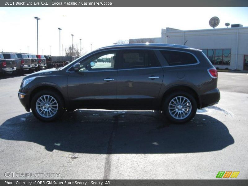 Cocoa Metallic / Cashmere/Cocoa 2011 Buick Enclave CXL