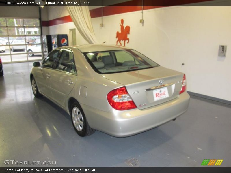 Lunar Mist Metallic / Stone 2004 Toyota Camry LE