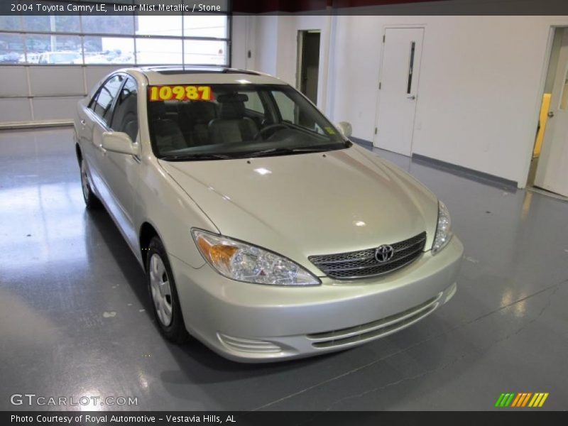 Lunar Mist Metallic / Stone 2004 Toyota Camry LE