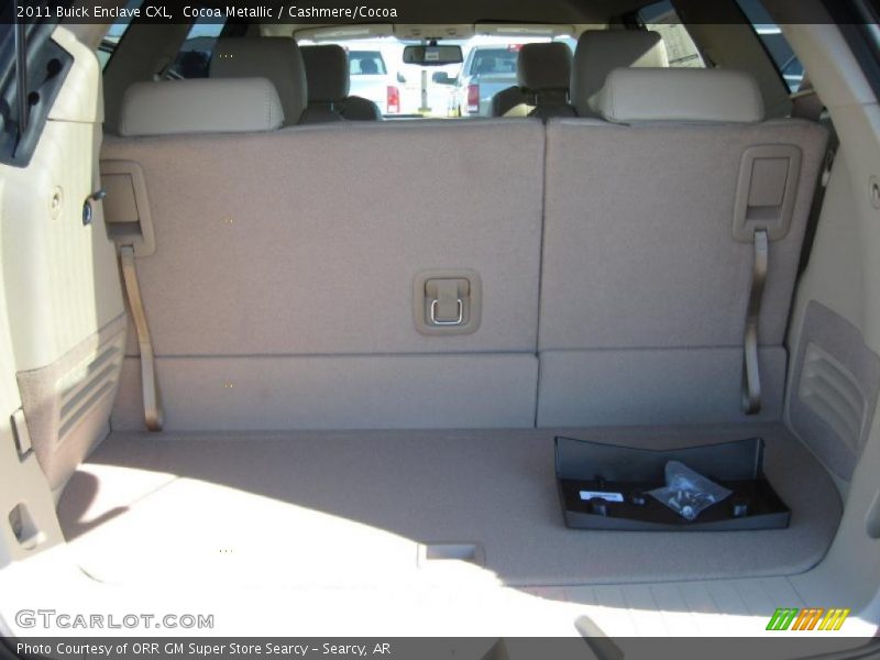 Cocoa Metallic / Cashmere/Cocoa 2011 Buick Enclave CXL