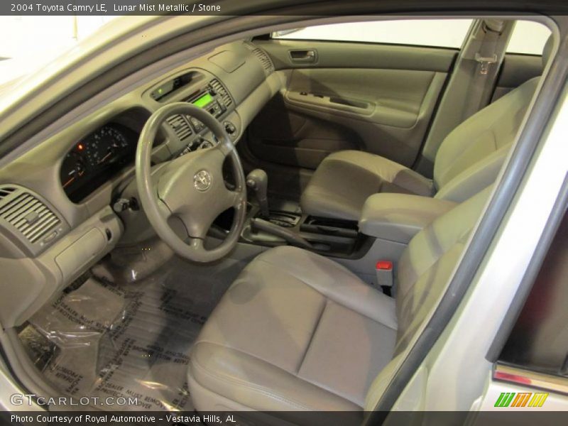 Lunar Mist Metallic / Stone 2004 Toyota Camry LE