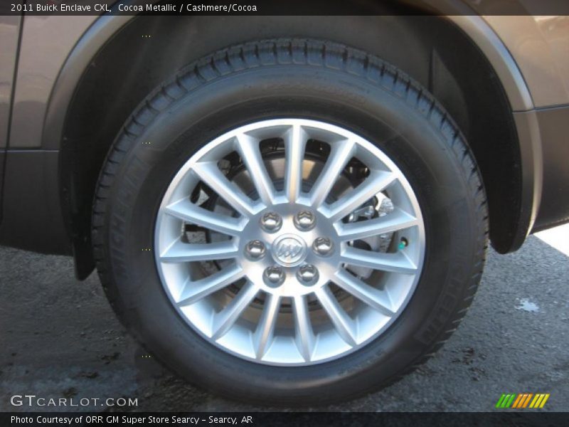 Cocoa Metallic / Cashmere/Cocoa 2011 Buick Enclave CXL