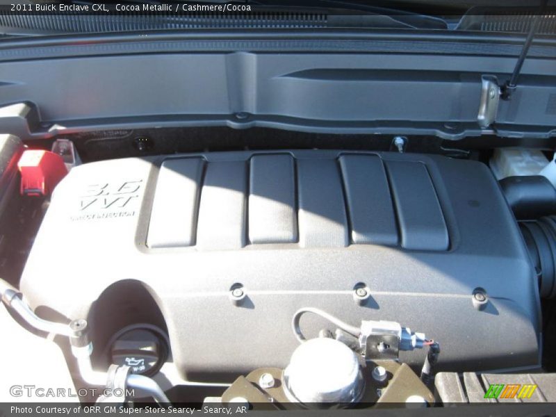 Cocoa Metallic / Cashmere/Cocoa 2011 Buick Enclave CXL