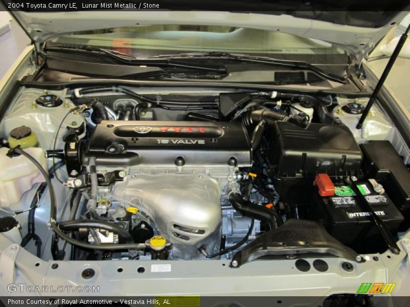 Lunar Mist Metallic / Stone 2004 Toyota Camry LE