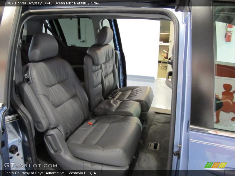 Ocean Mist Metallic / Gray 2007 Honda Odyssey EX-L