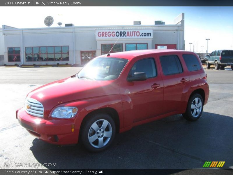Victory Red / Ebony 2011 Chevrolet HHR LS