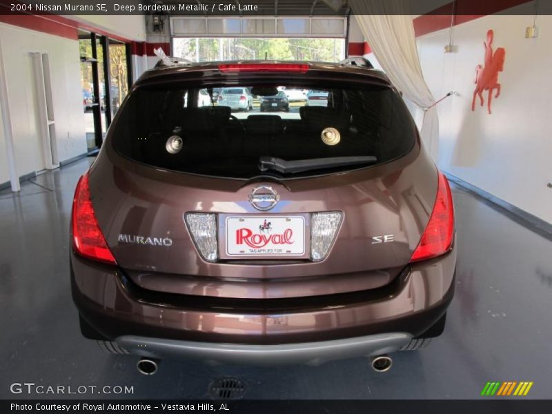 Deep Bordeaux Metallic / Cafe Latte 2004 Nissan Murano SE