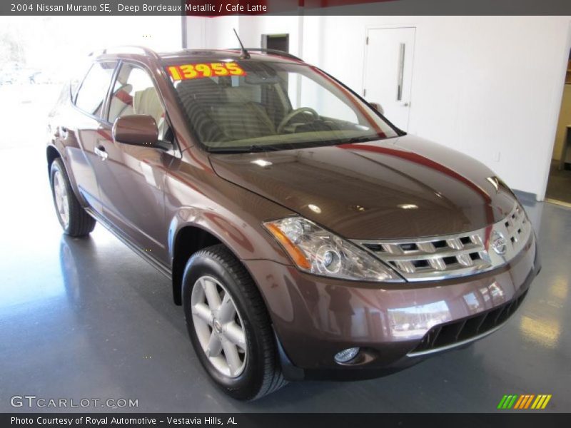 Deep Bordeaux Metallic / Cafe Latte 2004 Nissan Murano SE