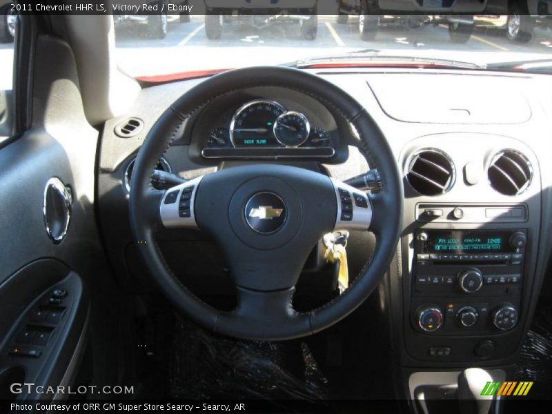 Victory Red / Ebony 2011 Chevrolet HHR LS