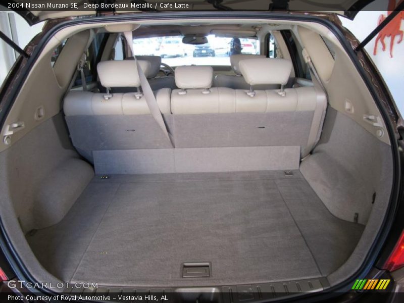 Deep Bordeaux Metallic / Cafe Latte 2004 Nissan Murano SE