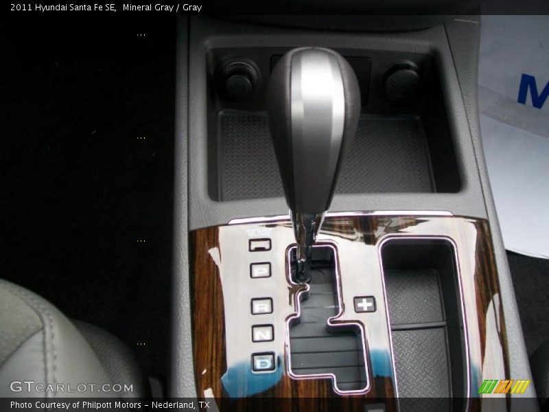  2011 Santa Fe SE 6 Speed Shiftronic Automatic Shifter