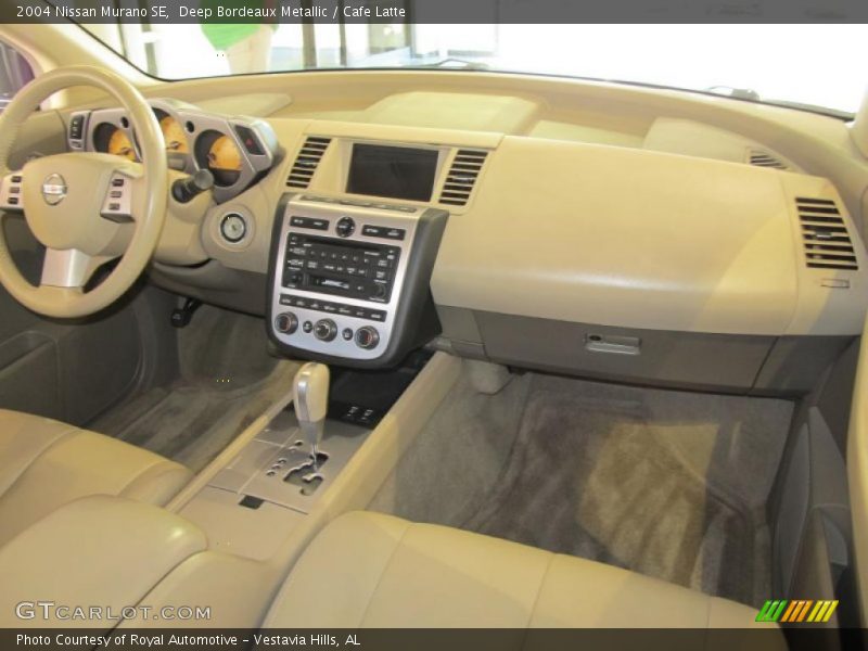 Deep Bordeaux Metallic / Cafe Latte 2004 Nissan Murano SE
