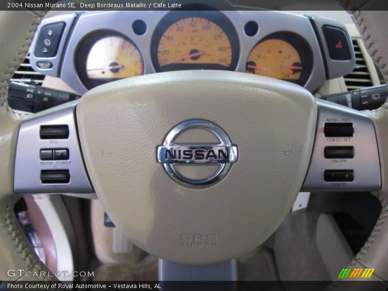 Deep Bordeaux Metallic / Cafe Latte 2004 Nissan Murano SE