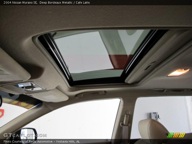 Deep Bordeaux Metallic / Cafe Latte 2004 Nissan Murano SE