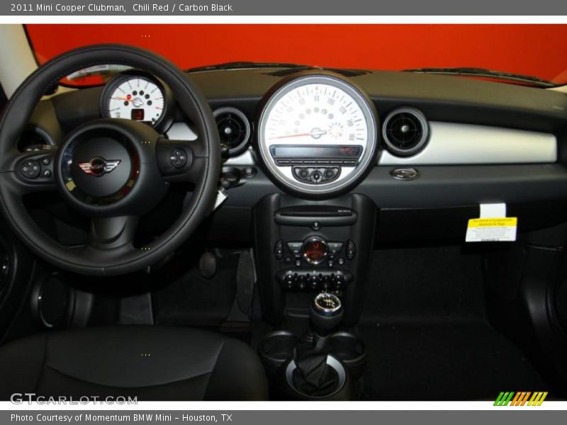 Chili Red / Carbon Black 2011 Mini Cooper Clubman
