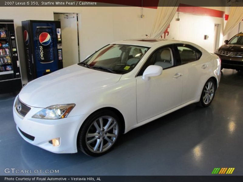 Starfire White Pearl / Cashmere 2007 Lexus IS 350