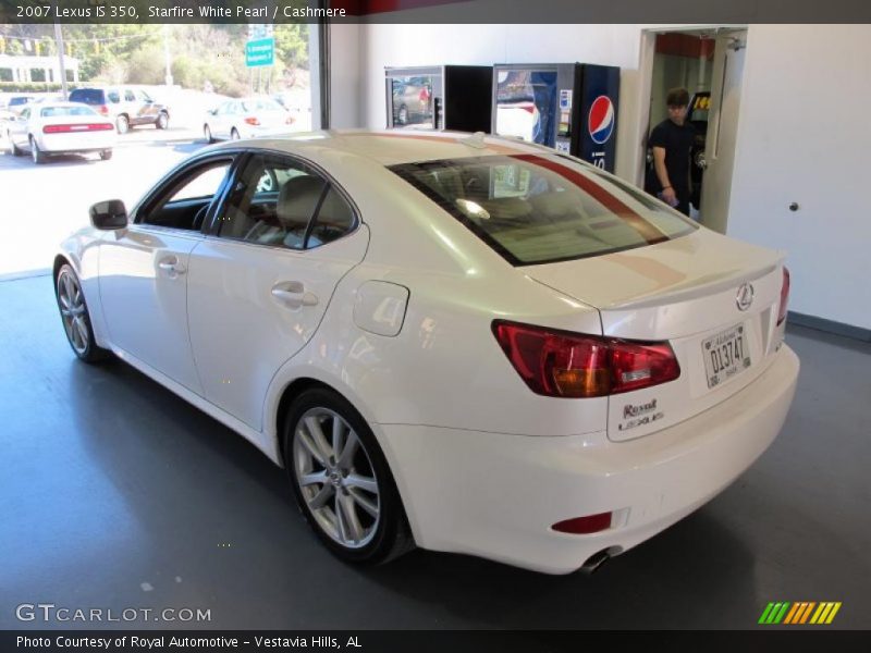 Starfire White Pearl / Cashmere 2007 Lexus IS 350